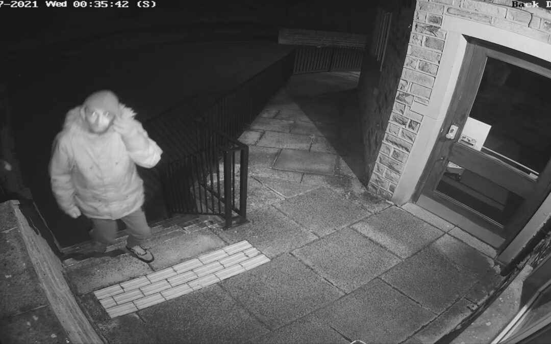 Stolen Lead at Burton Village Hall