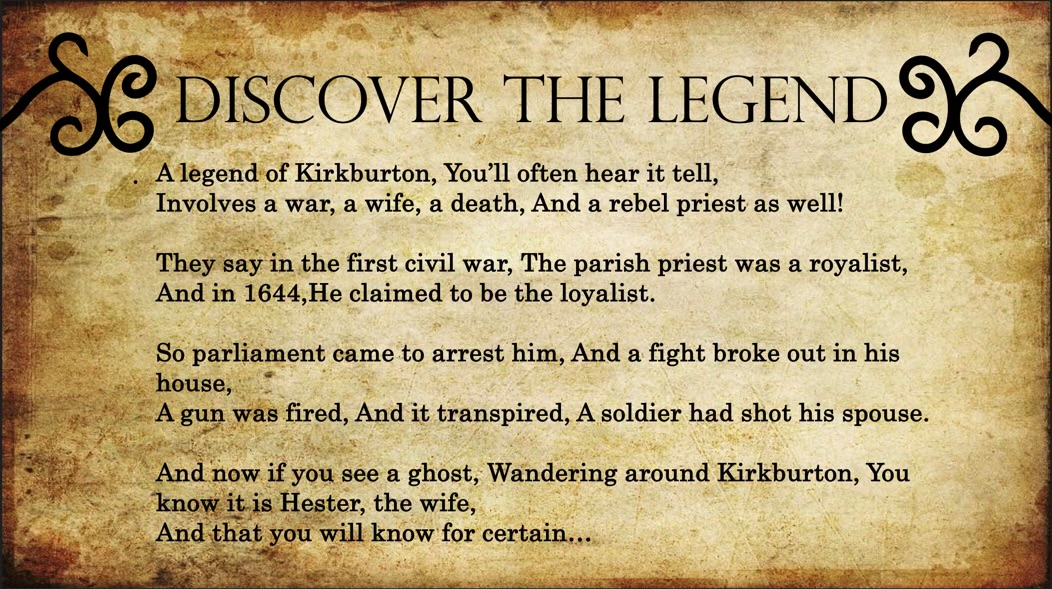 Discover the Legend text